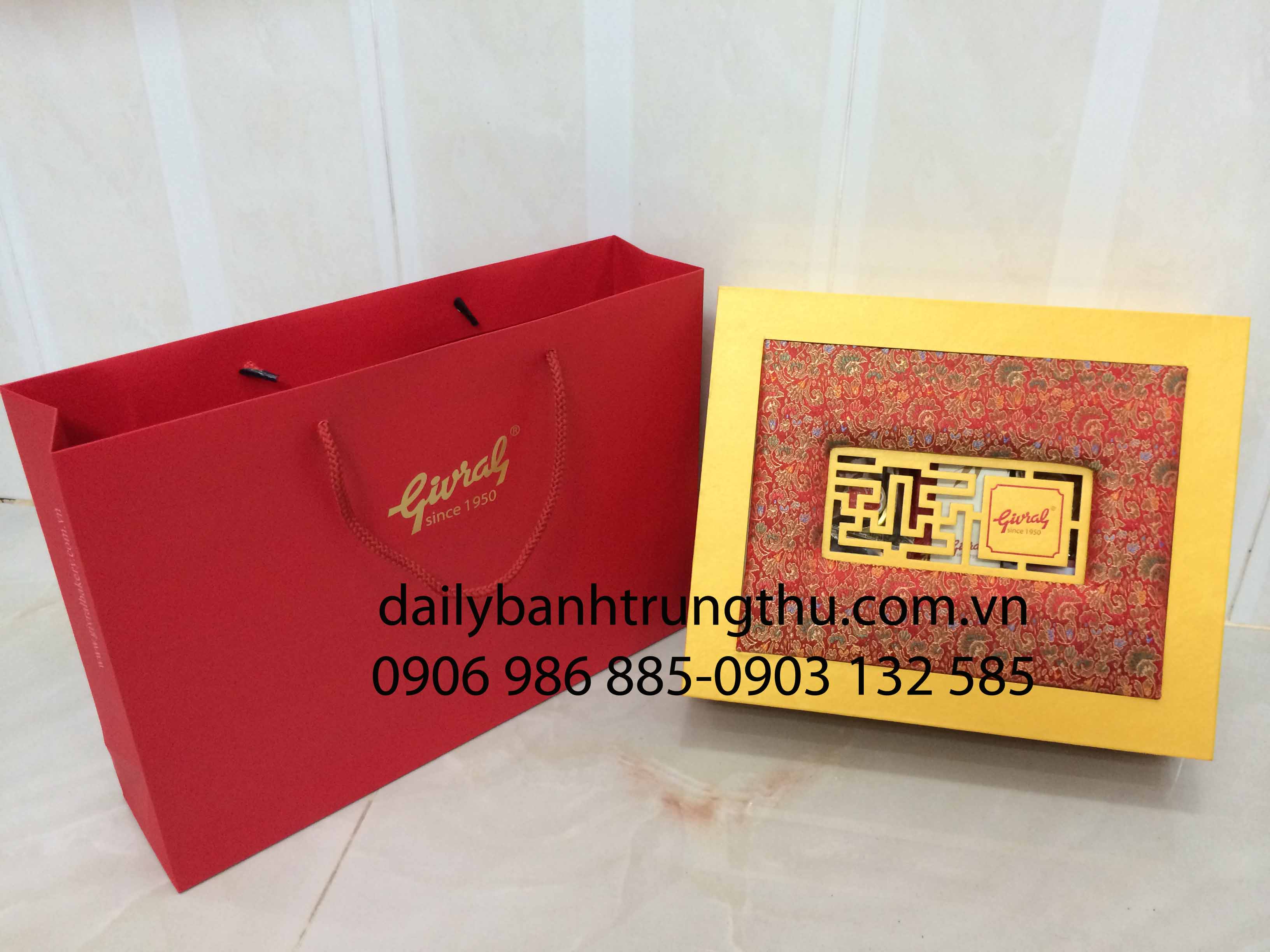 BẢNG GIÁ BÁNH TRUNG THU GIVRAL 2015